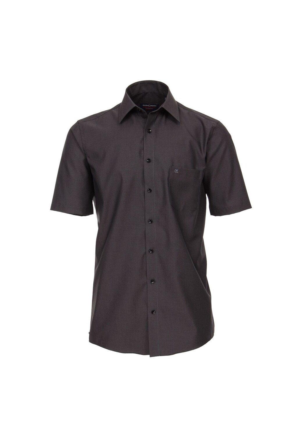 Мужская деловая рубашка с короткими рукавами, простого и комфортного кроя CASAMODA, цвет Schwarzgrau
Мужская деловая рубашка с короткими рукавами, простого и комфортного кроя CASAMODA, цвет Schwarzgrau