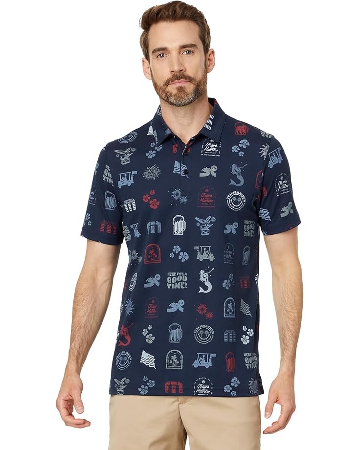 Футболка TravisMathew Julyin, цвет Total Eclipse 
Футболка TravisMathew Julyin, цвет Total Eclipse