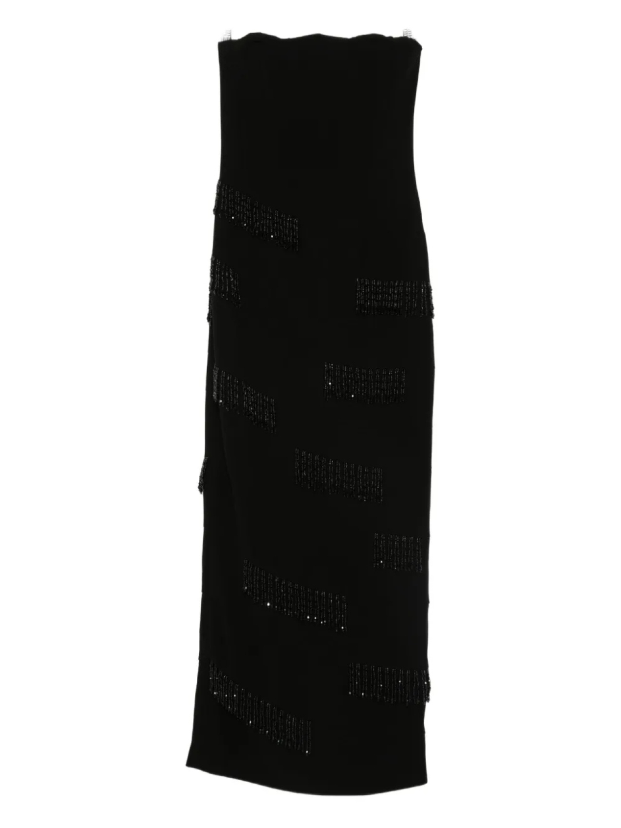JEAN-LOUIS SABAJI декорированное платье без бретелей, черный
JEAN-LOUIS SABAJI декорированное платье без бретелей, черный