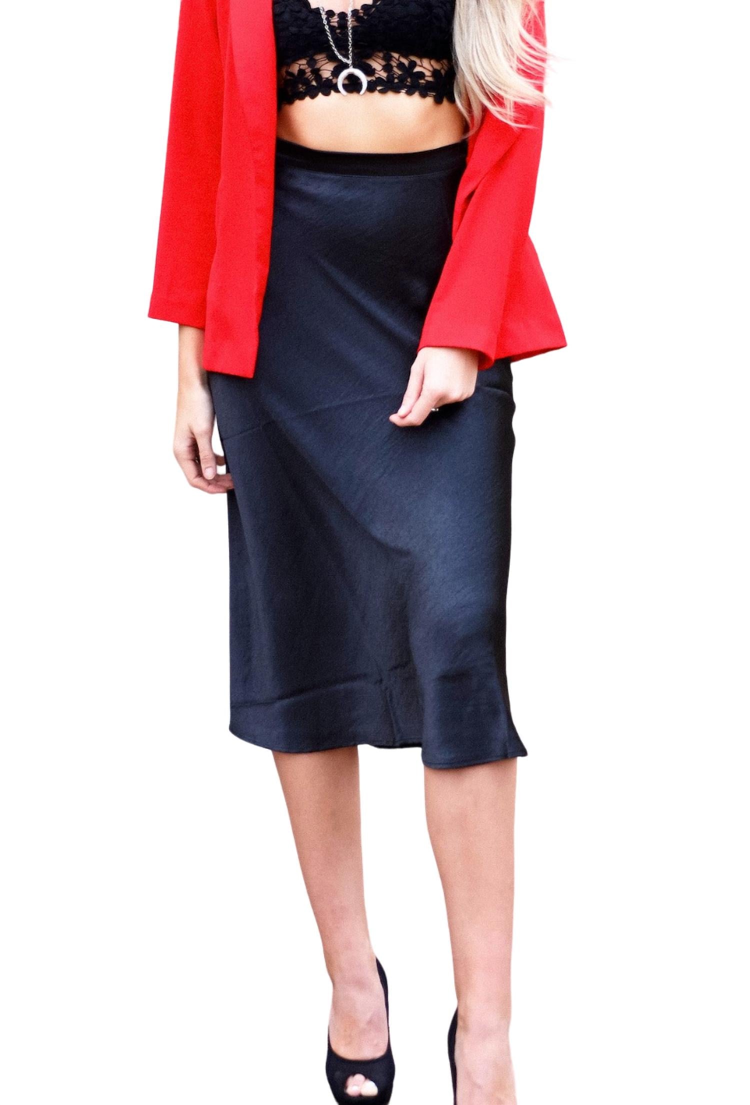 Юбка-миди Touchable черного цвета HYFVE
Юбка-миди Touchable черного цвета HYFVE