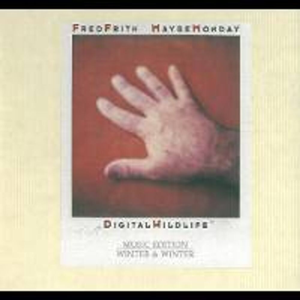 Диск CD Digital Wildlife - Fred Frith, Maybe Monday
Диск CD Digital Wildlife - Fred Frith, Maybe Monday