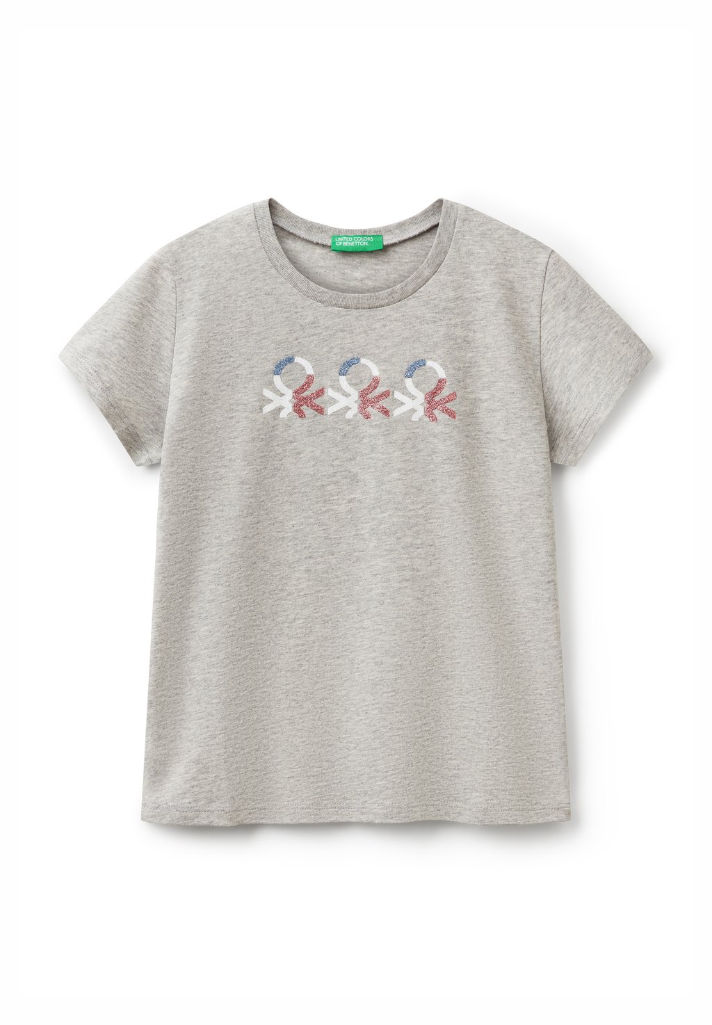 Футболка с принтом WITH GLITTERY LOGO United Colors of Benetton, серый
Футболка с принтом WITH GLITTERY LOGO United Colors of Benetton, серый