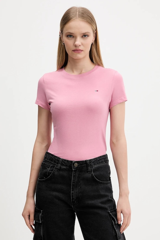 Упаковка из 3 хлопковых футболок Tommy Jeans, розовый
Упаковка из 3 хлопковых футболок Tommy Jeans, розовый