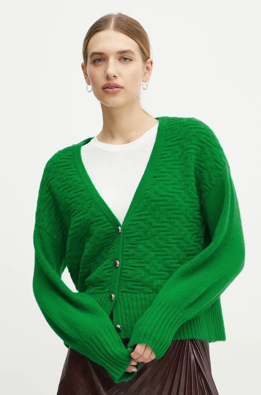 Кардиган Morgan с добавлением шерсти MSOURI, зеленый
Кардиган Morgan с добавлением шерсти MSOURI, зеленый