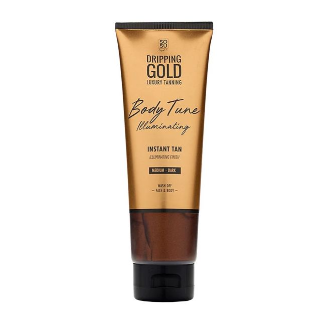 Body tune осветляющий мгновенный загар для лица и тела Dripping Gold, 125 мл
Body tune осветляющий мгновенный загар для лица и тела Dripping Gold, 125 мл