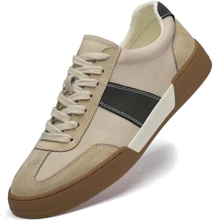 Мужские модные повседневные кроссовки из коровьей кожи, легкие, дышащие, противоскользящие беговые кроссовки Meixi Mobile, Apricot Color
Мужские модные повседневные кроссовки из коровьей кожи, легкие, дышащие, противоскользящие беговые кроссовки Meixi Mobile, Apricot Color