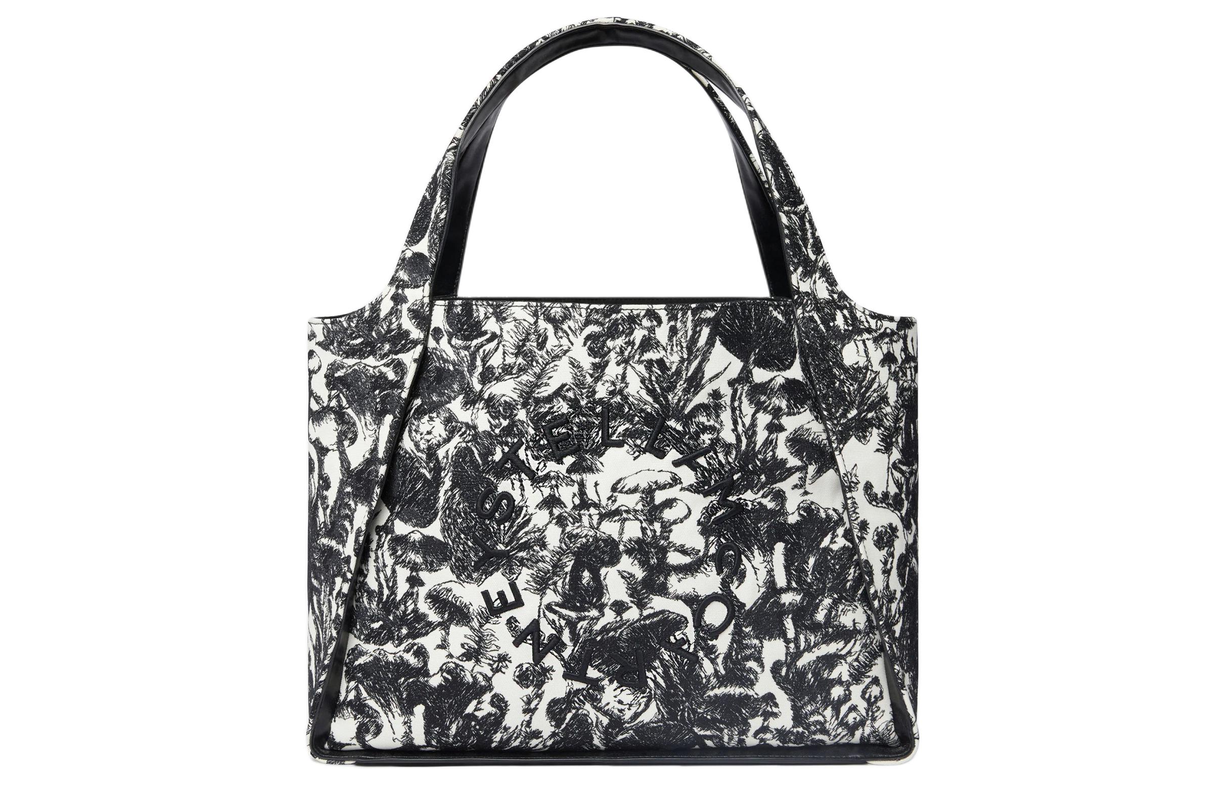 Stella McCartney Бананатекс холщовая сумка шоппер женская черно белая
Stella McCartney Бананатекс холщовая сумка шоппер женская черно белая