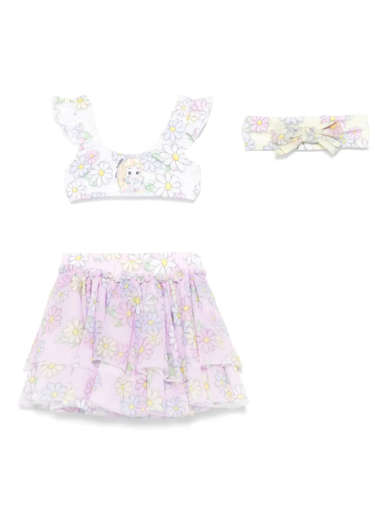 Monnalisa бикини с цветочным принтом из коллаборации с Disney, белый
Monnalisa бикини с цветочным принтом из коллаборации с Disney, белый