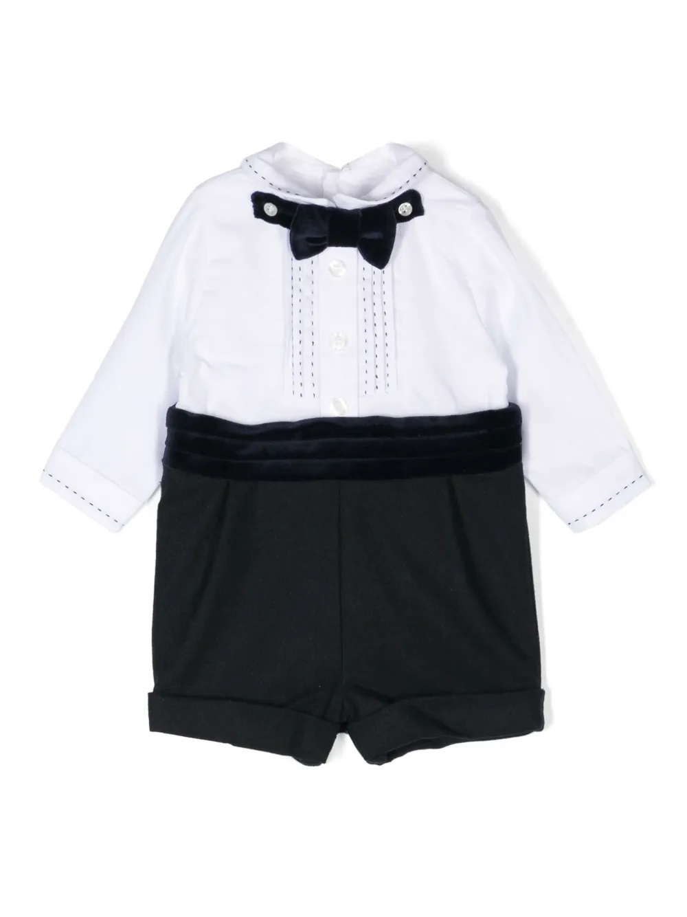 Ромпер с бантом Patachou, синий
Ромпер с бантом Patachou, синий