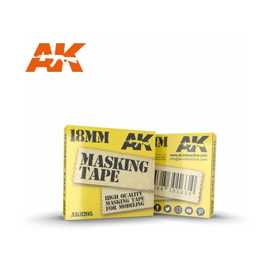 Лента малярная 18мм, Supplies & Accessories (AK-Interactive)
Лента малярная 18мм, Supplies & Accessories (AK-Interactive)