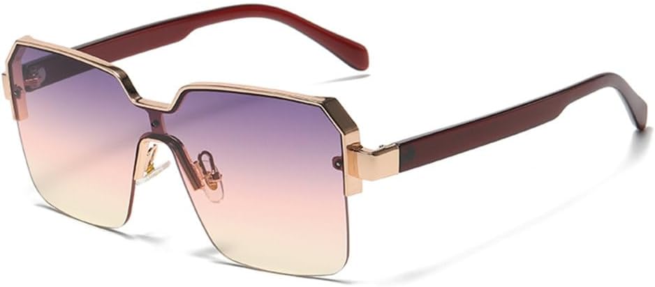 Мужские и женские солнцезащитные очки для велоспорта, модные винтажные солнцезащитные очки в оправе из сплава, солнцезащитные очки с защитой от УФ-излучения UV400 MTZJH, Purple Yellow
Мужские и женские солнцезащитные очки для велоспорта, модные винтажные солнцезащитные очки в оправе из сплава, солнцезащитные очки с защитой от УФ-излучения UV400 MTZJH, Purple Yellow