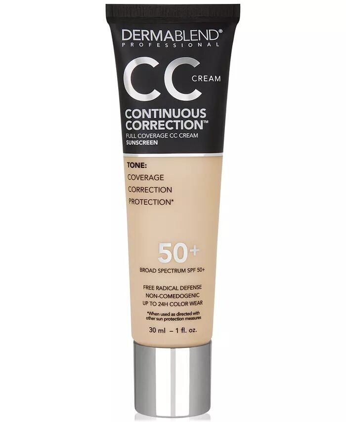 СС-крем непрерывной коррекции SPF 50+ Dermablend, цвет 25N
СС-крем непрерывной коррекции SPF 50+ Dermablend, цвет 25N