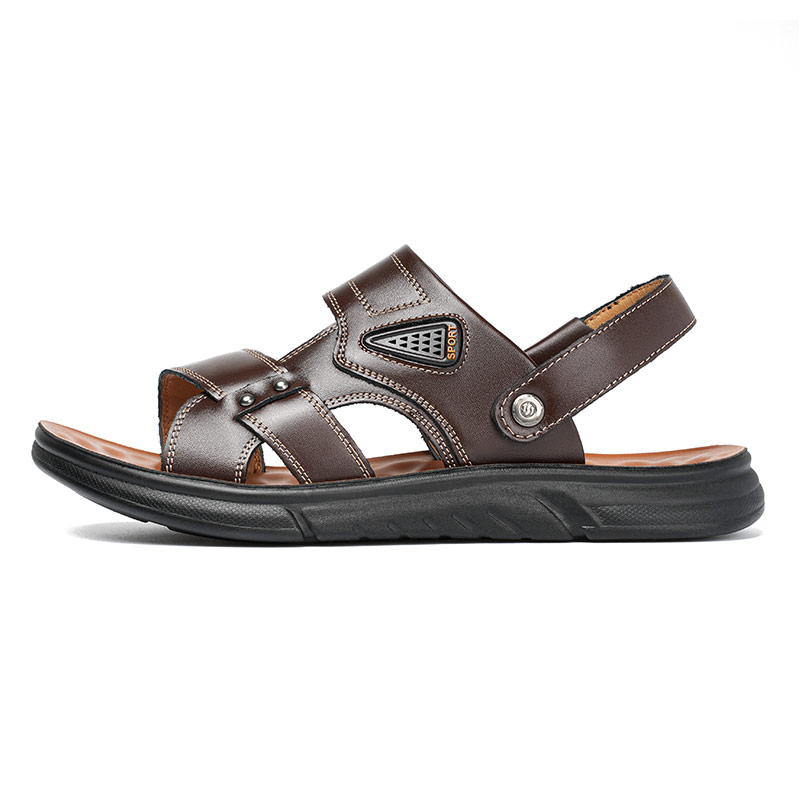 Mulinsen Пляжные сандалии мужские, черно-коричневые
Mulinsen Пляжные сандалии мужские, черно-коричневые