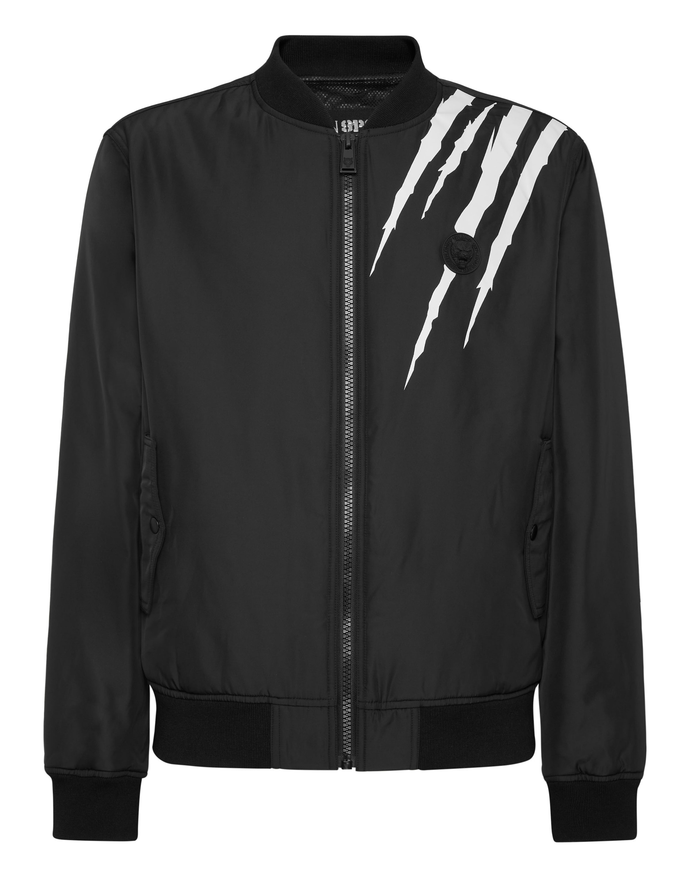 Plein Sport Межсезонная куртка 'Scratch' в черном цвете
Plein Sport Межсезонная куртка 'Scratch' в черном цвете