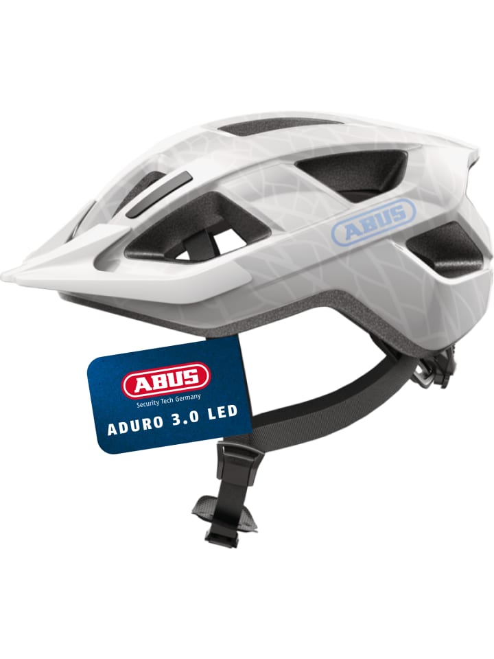 ABUS Велосипедный шлем Aduro 3.0 LED белого цвета
ABUS Велосипедный шлем Aduro 3.0 LED белого цвета