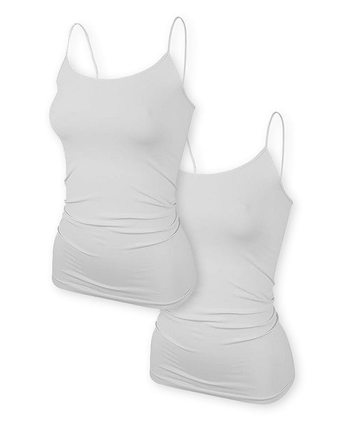 Детские однотонные майки-алки, комплект из 2 штук - для девочек старшего возраста Malibu Sugar, белый
Детские однотонные майки-алки, комплект из 2 штук - для девочек старшего возраста Malibu Sugar, белый