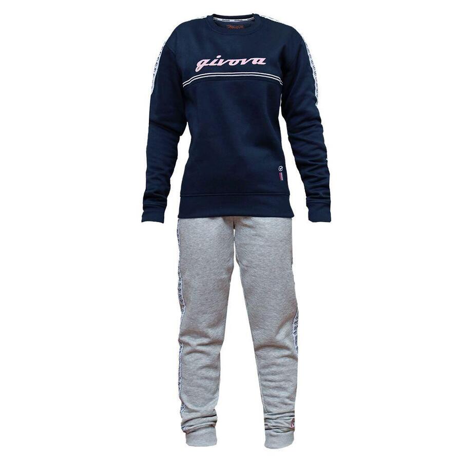 Женский спортивный костюм Givova 100 г с круглым вырезом и полоской, 2XL
Женский спортивный костюм Givova 100 г с круглым вырезом и полоской, 2XL