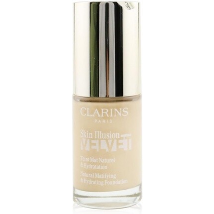 Clarins Skin Illusion Velvet Натуральная матирующая и увлажняющая основа # 107C Бежевый 30 мл
Clarins Skin Illusion Velvet Натуральная матирующая и увлажняющая основа # 107C Бежевый 30 мл