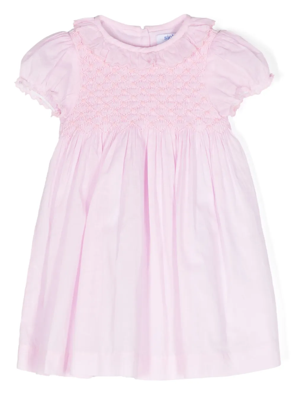 Комплект из платья со сборками и блумеров Siola, розовый 
Комплект из платья со сборками и блумеров Siola, розовый