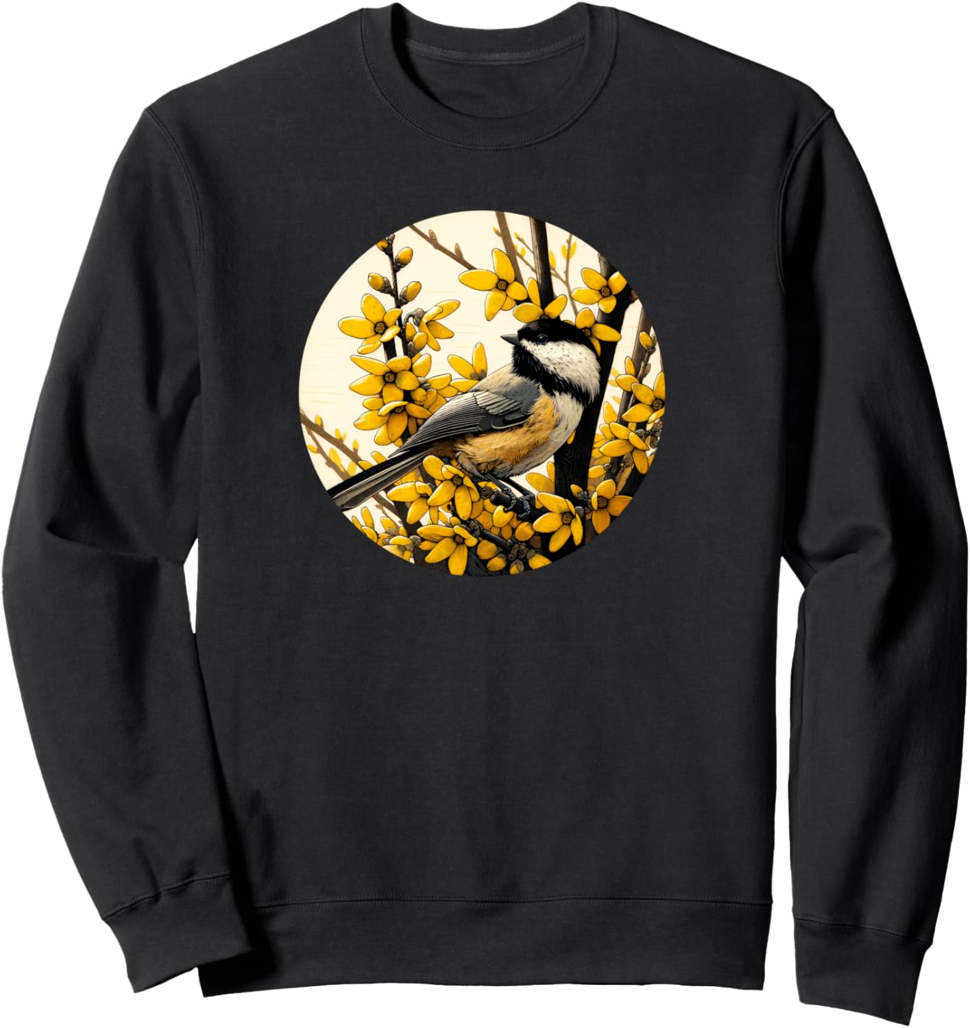 Толстовка с изображением синицы-черноголовки и весенней форзиции Cat Snugg, Черный, Толстовка с изображением синицы-черноголовки и весенней форзиции Cat Snugg
Толстовка с изображением синицы-черноголовки и весенней форзиции Cat Snugg, Черный, Толстовка с изображением синицы-черноголовки и весенней форзиции Cat Snugg