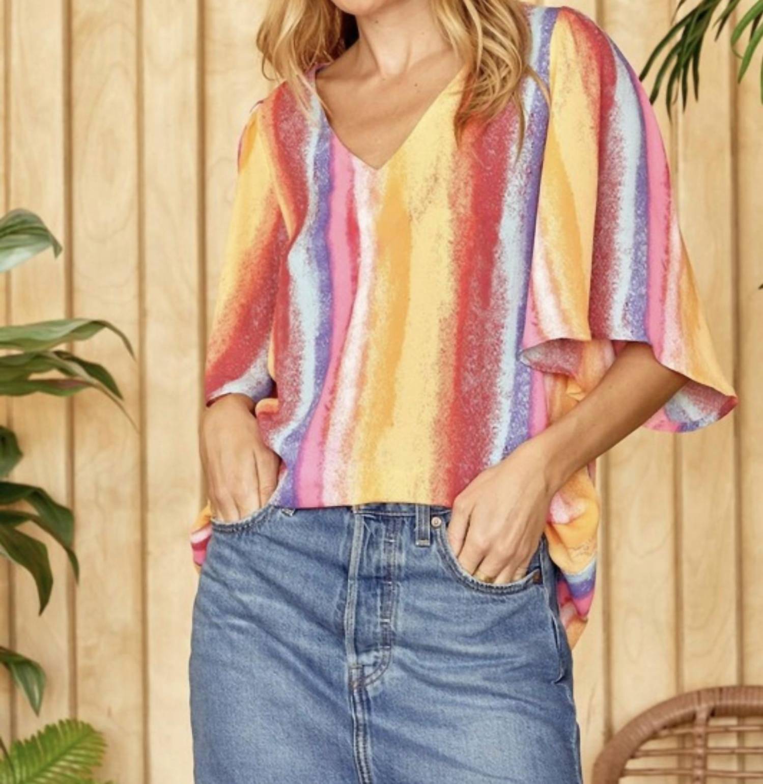 Блузка женская Emily Wonder, цвет multi 
Блузка женская Emily Wonder, цвет multi