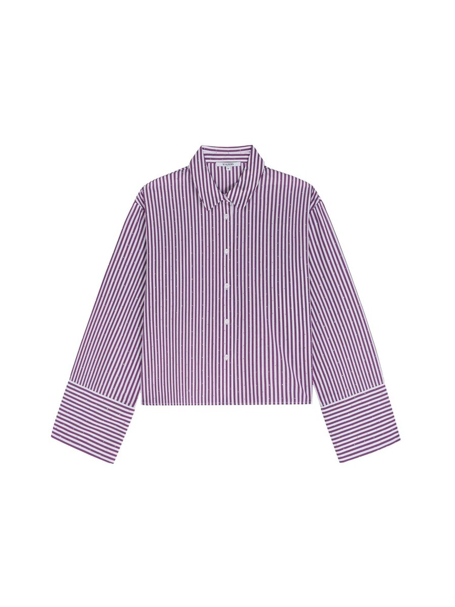 Рубашка Scalpers, фиолетовый
Рубашка Scalpers, фиолетовый