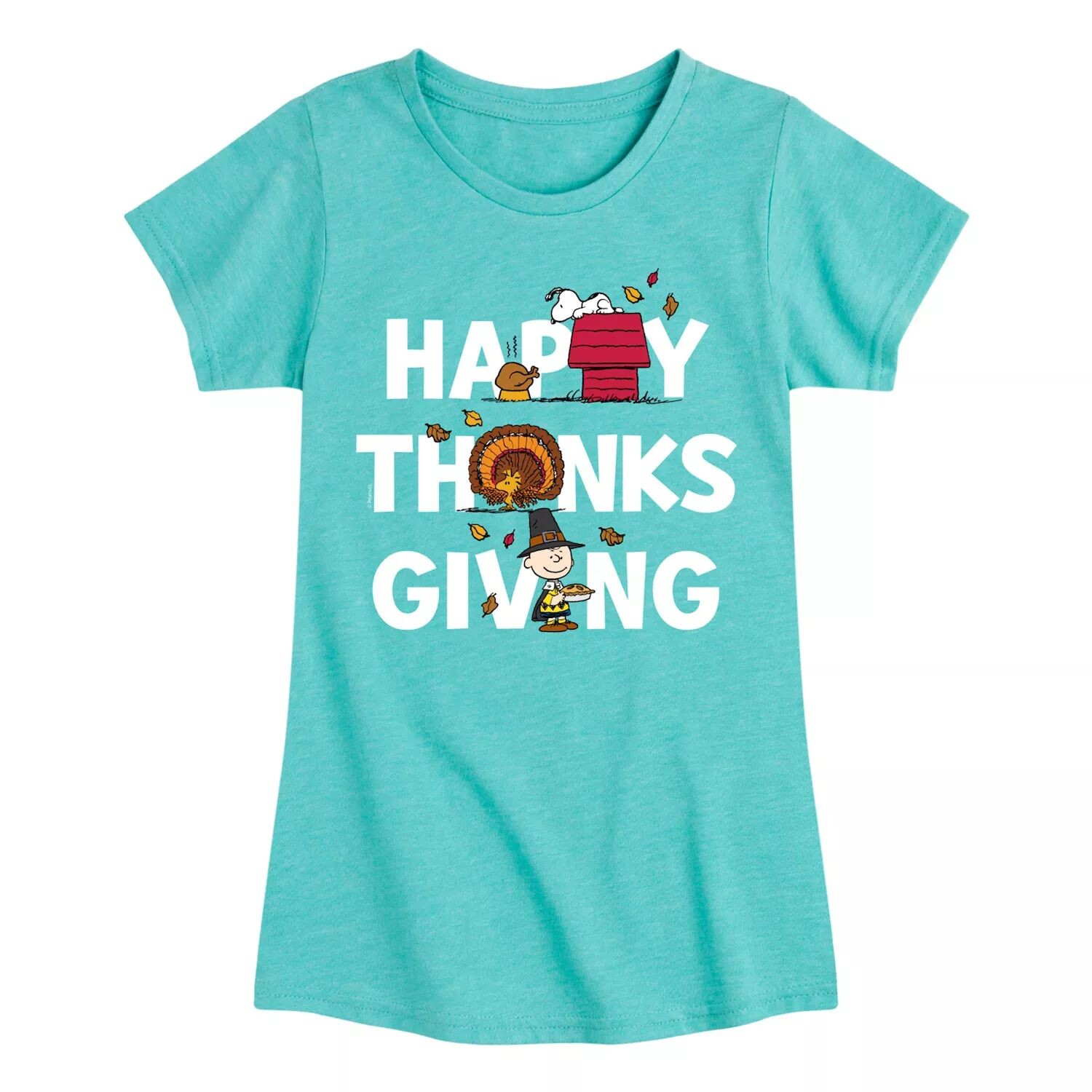 Футболка с рисунком «Арахис» для девочек 7–16 лет «С Днем Благодарения» Licensed Character, синий
Футболка с рисунком «Арахис» для девочек 7–16 лет «С Днем Благодарения» Licensed Character, синий