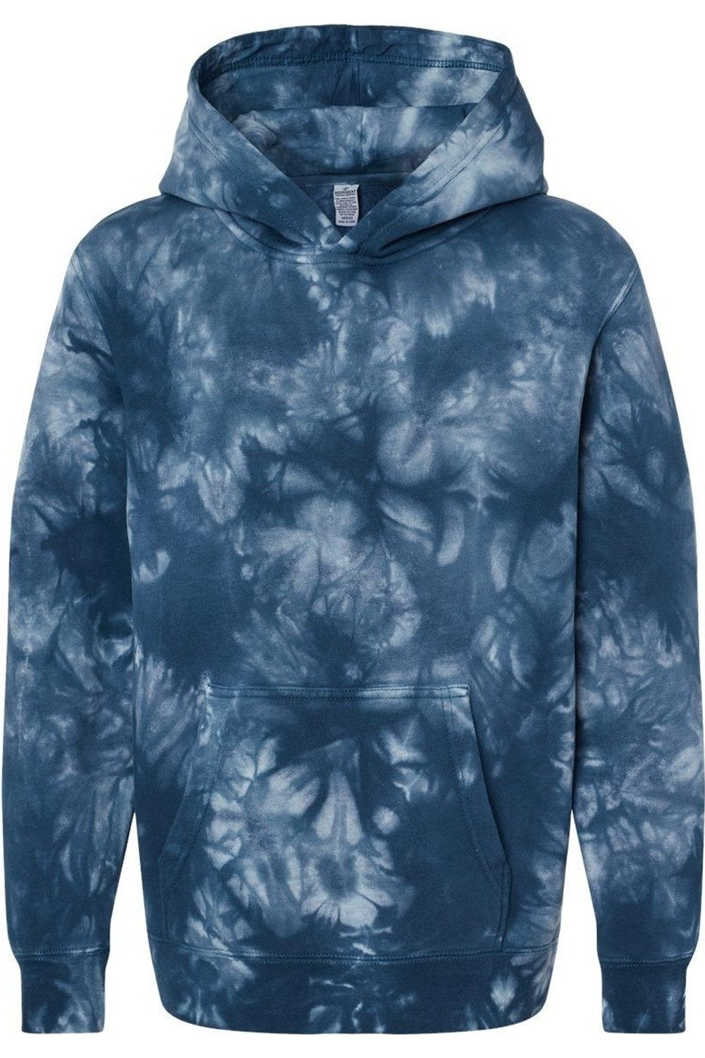 Independent Trading Co. Молодежная средневесовая худи с капюшоном в технике тай-дай, темно-синий
Independent Trading Co. Молодежная средневесовая худи с капюшоном в технике тай-дай, темно-синий