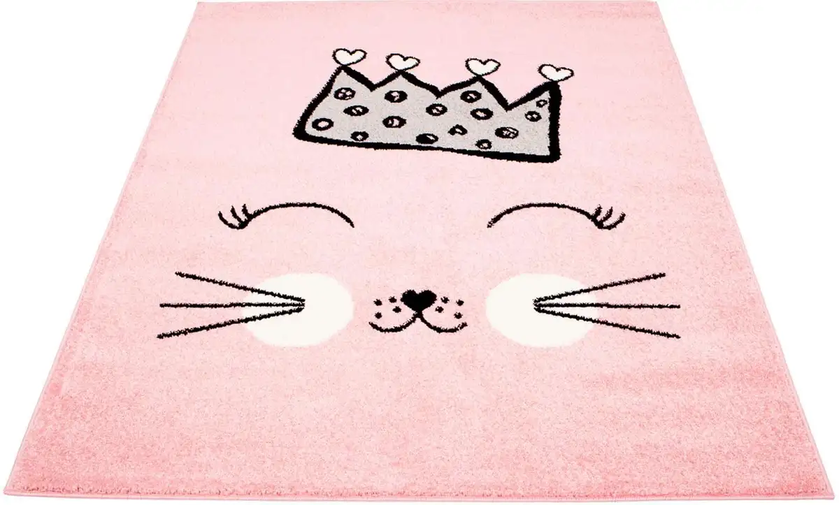 Детский ковер Carpet City "Bubble Kids 1331", прямоугольный, игровой коврик, кот, корона, мягкий ворс, легкий уход, детская комната 80х150 см, розовый
Детский ковер Carpet City "Bubble Kids 1331", прямоугольный, игровой коврик, кот, корона, мягкий ворс, легкий уход, детская комната 80х150 см, розовый