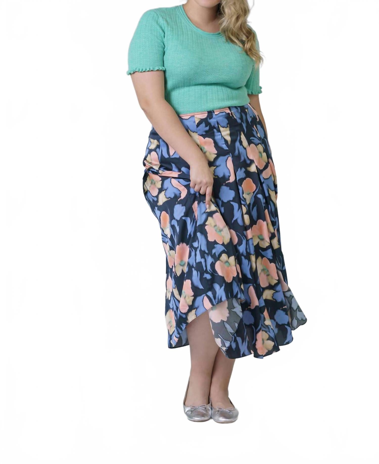 Аллюра миди-юбка плюс в синем цвете Tanya Taylor
Аллюра миди-юбка плюс в синем цвете Tanya Taylor