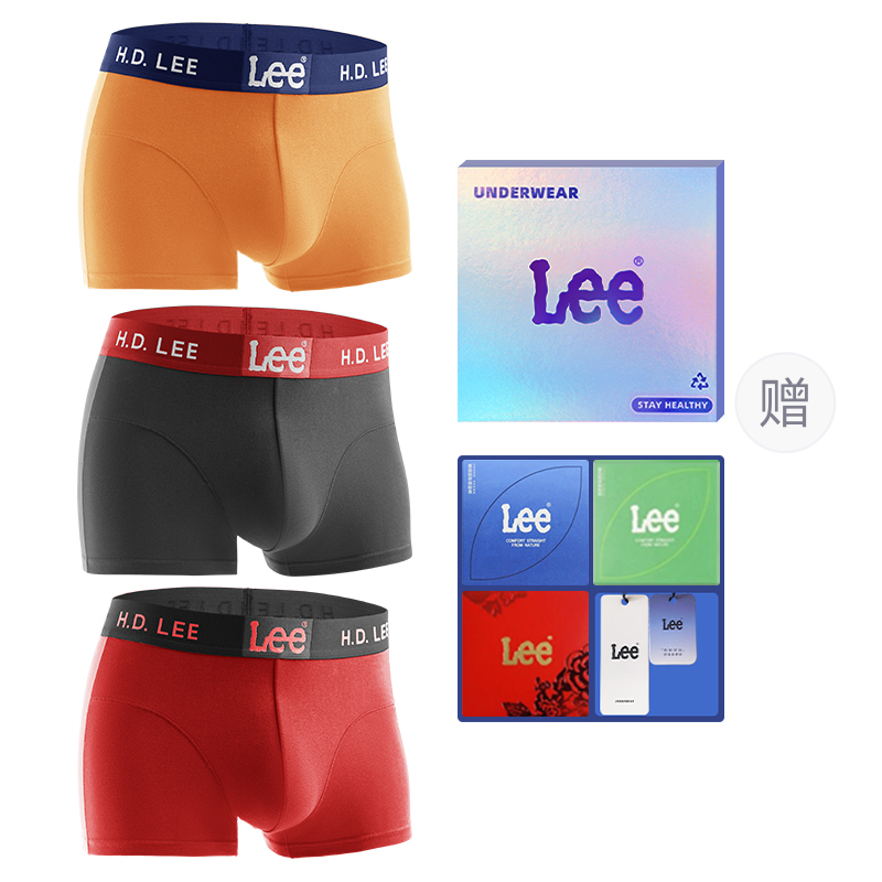 Lee Подарочный набор мужского белья 3 пары
Lee Подарочный набор мужского белья 3 пары