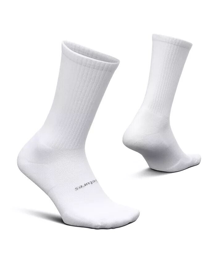 Мужские классические носки с высокой амортизацией для женщин и мужчин — влагоотводящие спортивные носки Feetures, белый
Мужские классические носки с высокой амортизацией для женщин и мужчин — влагоотводящие спортивные носки Feetures, белый