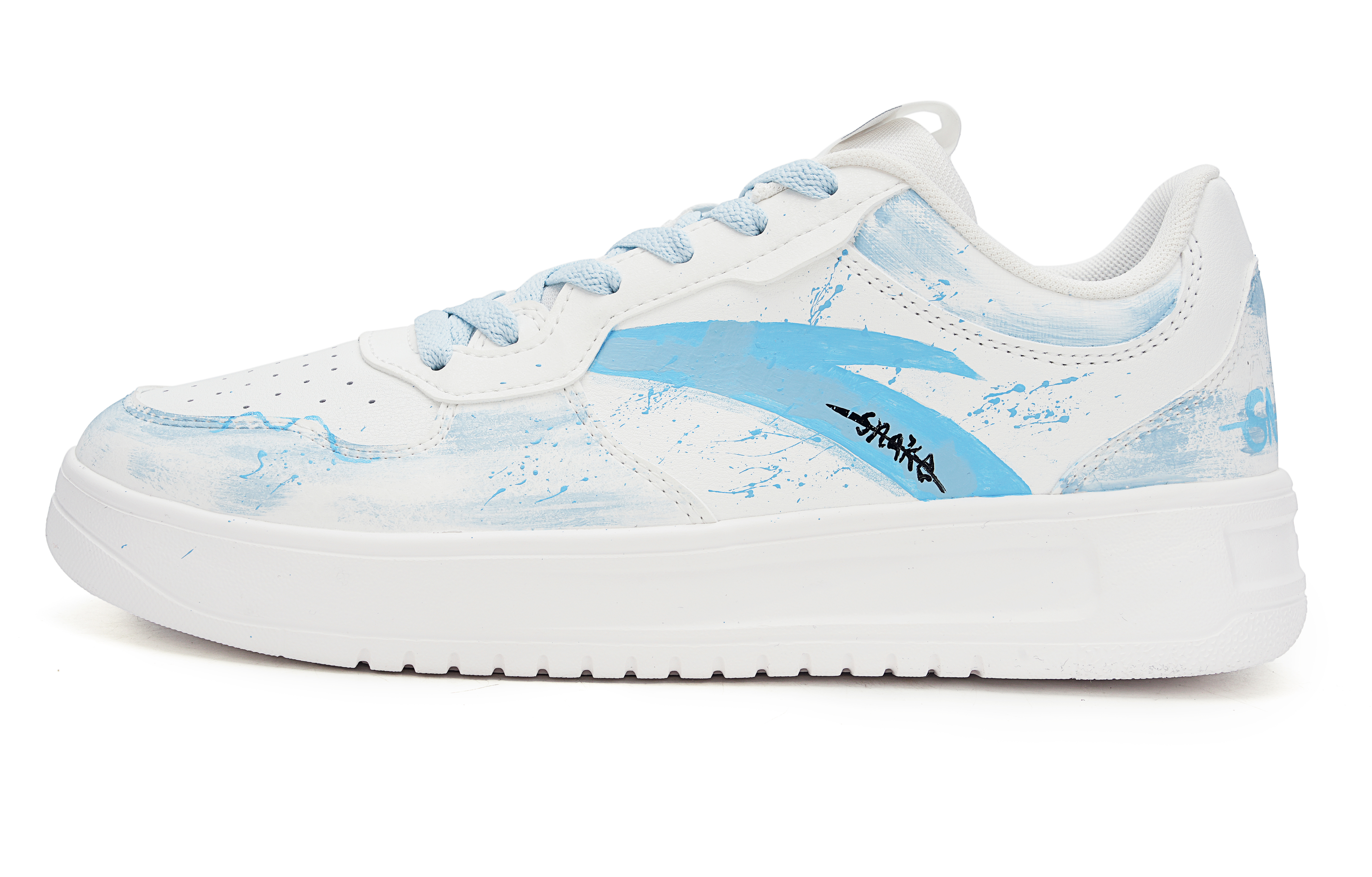 ANTA Противоскользящие низкие кроссовки для скейтбординга, мужские, синие, белые
ANTA Противоскользящие низкие кроссовки для скейтбординга, мужские, синие, белые