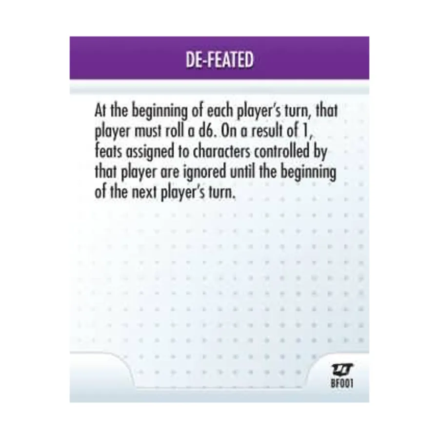 Состояние на поле боя — поражение, DC HeroClix - Justice League - Singles
Состояние на поле боя — поражение, DC HeroClix - Justice League - Singles