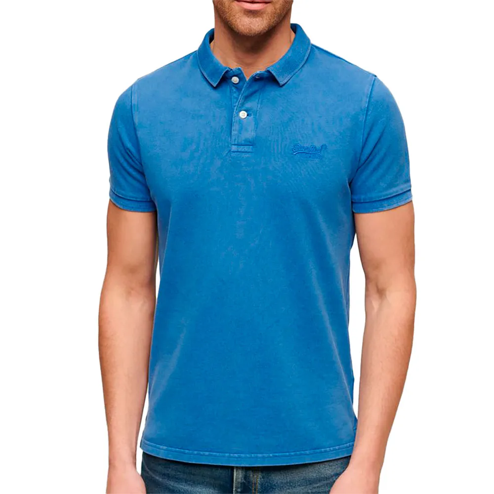 Поло с коротким рукавом Superdry Vint Destroy, синий
Поло с коротким рукавом Superdry Vint Destroy, синий