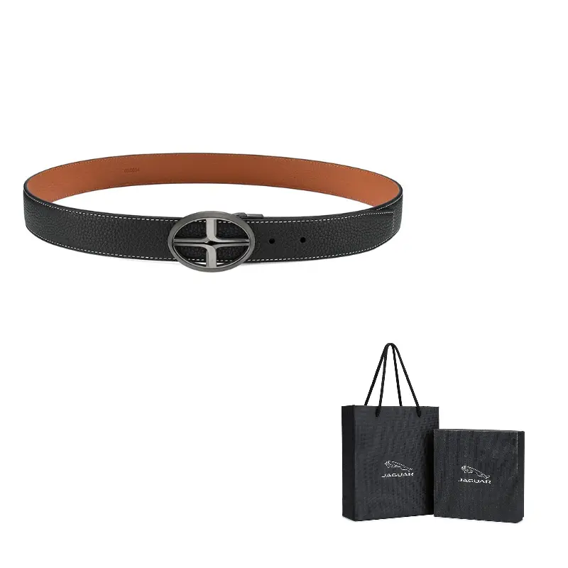 JAGUAR Мужской ремнь из натуральной кожи коровьей шкуры черный шириной 3.4 см, Black
JAGUAR Мужской ремнь из натуральной кожи коровьей шкуры черный шириной 3.4 см, Black
