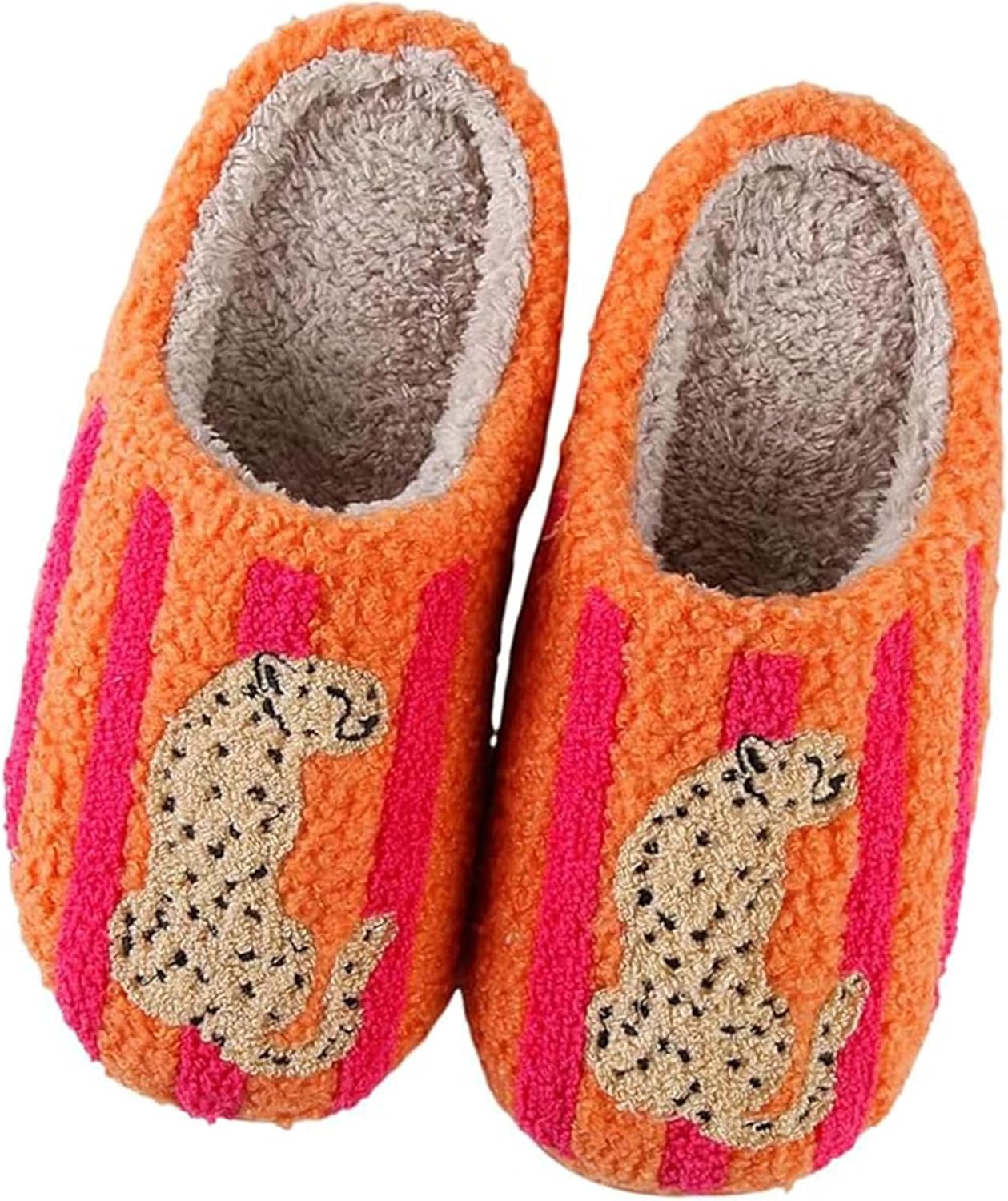 Тапочки с шляпой ковбоя для женщин и мужчин, с улыбающимся лицом, плюшевые, удобные, в ретро-стиле, теплые и пушистые домашние тапочки Wang Damai, Leopard
Тапочки с шляпой ковбоя для женщин и мужчин, с улыбающимся лицом, плюшевые, удобные, в ретро-стиле, теплые и пушистые домашние тапочки Wang Damai, Leopard