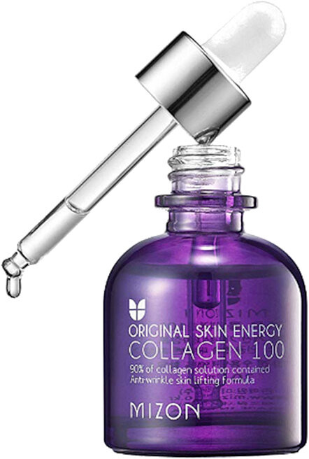 Mizon Collagen 100, Легкая сыворотка с коллагеном для зрелой кожи, придает упругость, 30 мл
Mizon Collagen 100, Легкая сыворотка с коллагеном для зрелой кожи, придает упругость, 30 мл
