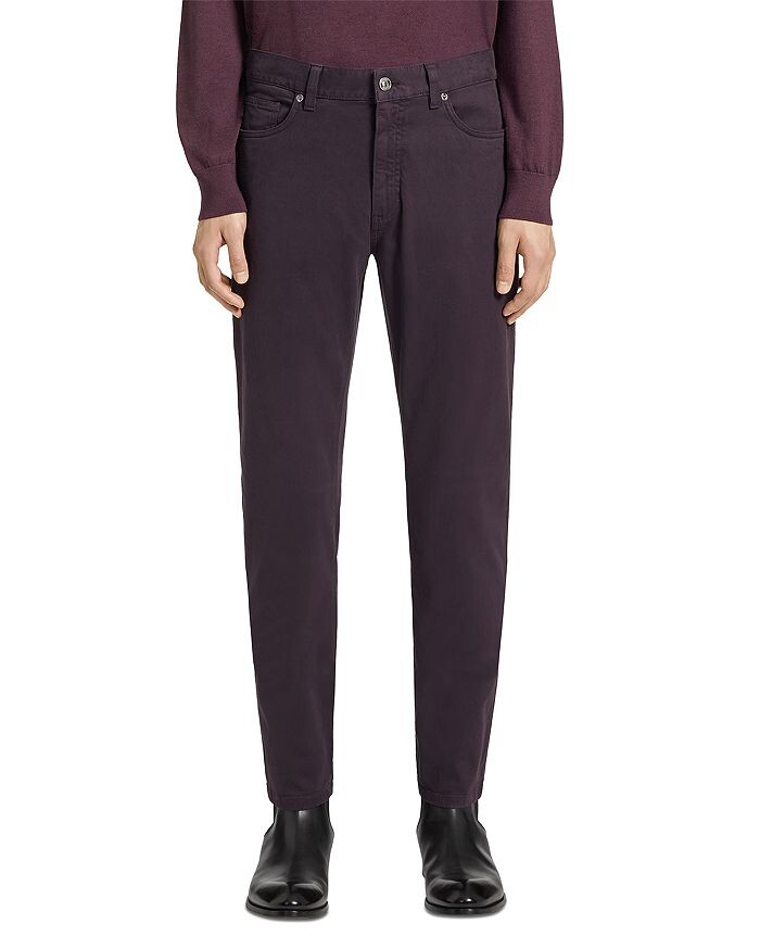 Джинсы узкого кроя Zegna City Garment Dyed темно-фиолетового цвета, фиолетовый
Джинсы узкого кроя Zegna City Garment Dyed темно-фиолетового цвета, фиолетовый