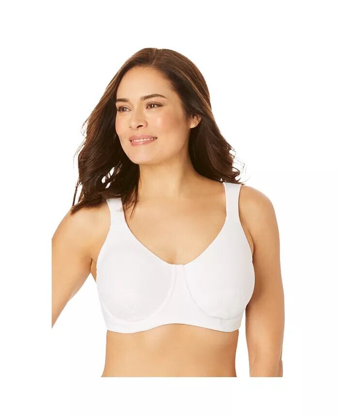 Бюстгальтер на косточках больших размеров с лепестками Comfort Choice, белый
Бюстгальтер на косточках больших размеров с лепестками Comfort Choice, белый