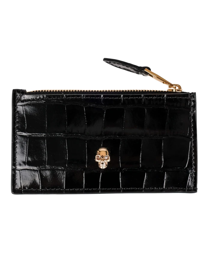 Кожаный кошелек Alexander Queen Alexander Mcqueen, черный
Кожаный кошелек Alexander Queen Alexander Mcqueen, черный