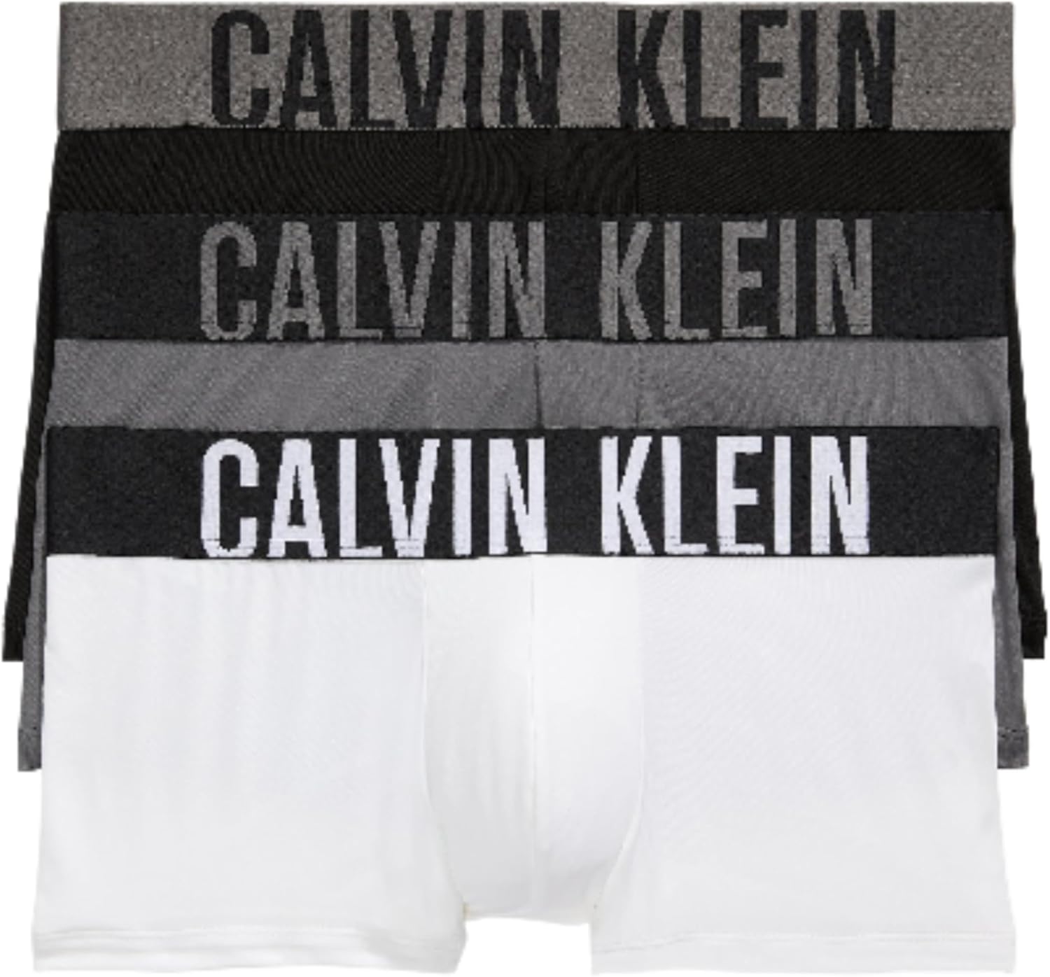 Комплект из 3-х мужских трусов-боксеров Calvin Klein Intense Power с низкой посадкой, Black, Grey Sky, White
Комплект из 3-х мужских трусов-боксеров Calvin Klein Intense Power с низкой посадкой, Black, Grey Sky, White