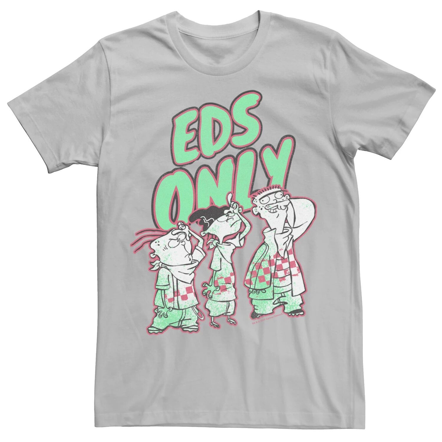 Мужская футболка Ed, Edd n Eddy Eds Only Portrait Licensed Character, серебристый
Мужская футболка Ed, Edd n Eddy Eds Only Portrait Licensed Character, серебристый