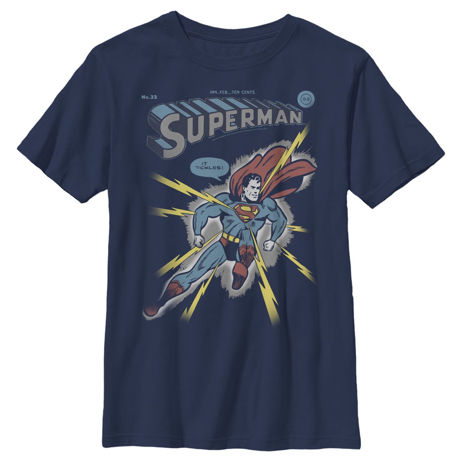 Футболка с графикой DC Comics Superman Electrified для мальчиков 8–20 лет Licensed Character 
Футболка с графикой DC Comics Superman Electrified для мальчиков 8–20 лет Licensed Character