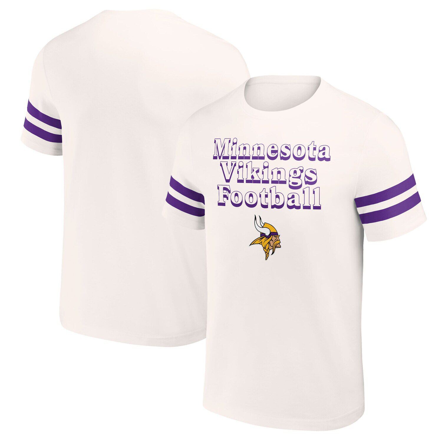 Мужская винтажная футболка NFL x Darius Rucker Collection от Fanatics Cream Minnesota Vikings
Мужская винтажная футболка NFL x Darius Rucker Collection от Fanatics Cream Minnesota Vikings