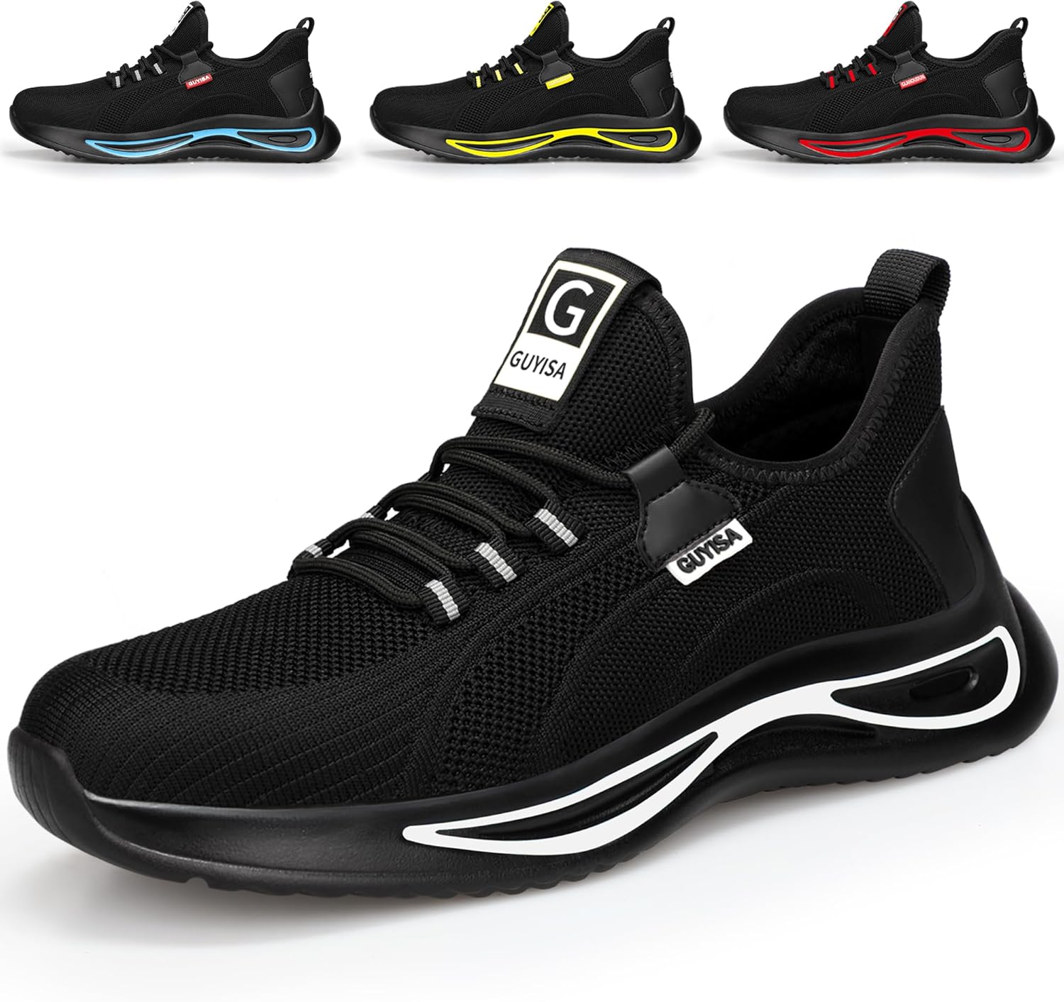 Мужские туфли GLANOUDUN с стальным носком, легкая мужская рабочая обувь, черные кроссовки с защитным стальным носком, удобная защитная обувь, прочные мужские кроссовки для безопасности, промышленная и строительная обувь
Мужские туфли GLANOUDUN с стальным носком, легкая мужская рабочая обувь, черные кроссовки с защитным стальным носком, удобная защитная обувь, прочные мужские кроссовки для безопасности, промышленная и строительная обувь