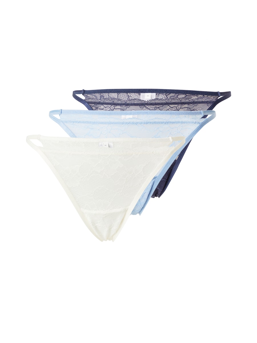 Стринги ABOUT YOU Charlize, темно-синий/светло-голубой/белый
Стринги ABOUT YOU Charlize, темно-синий/светло-голубой/белый