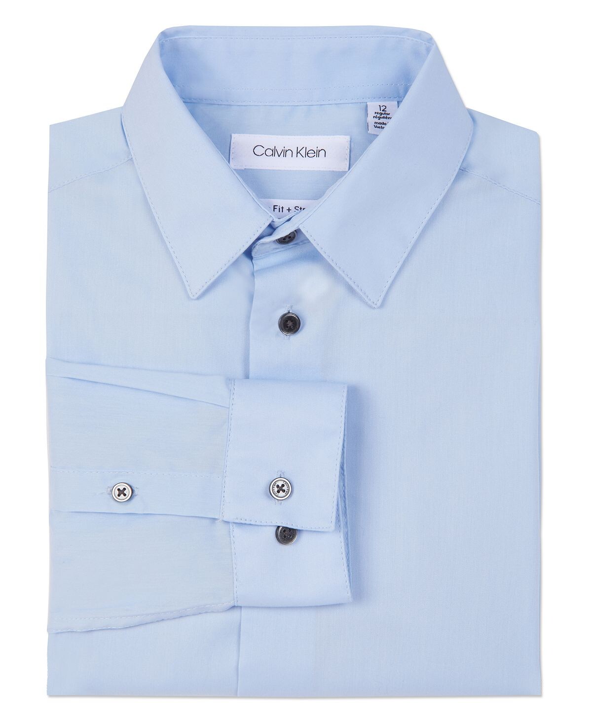 Рубашка из однотонного эластичного поплина Big Boys Husky Calvin Klein
Рубашка из однотонного эластичного поплина Big Boys Husky Calvin Klein