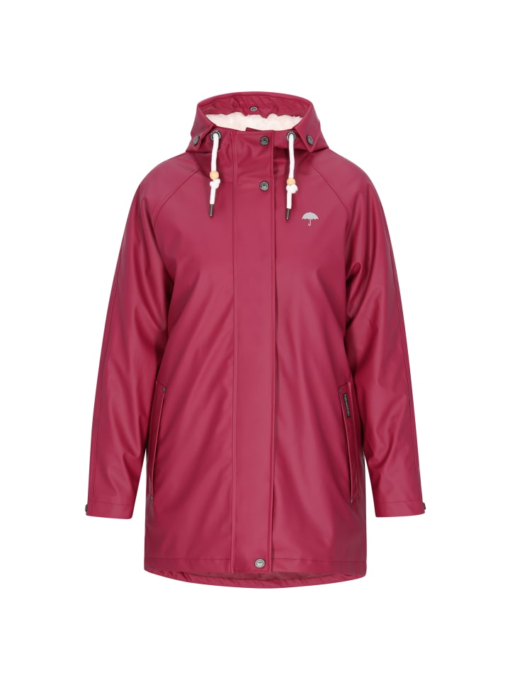 Женская куртка винно-красного цвета Schmuddelwedda
Женская куртка винно-красного цвета Schmuddelwedda