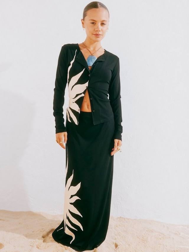 Вязаный кардиган sol Never Fully Dressed, черный/белый
Вязаный кардиган sol Never Fully Dressed, черный/белый